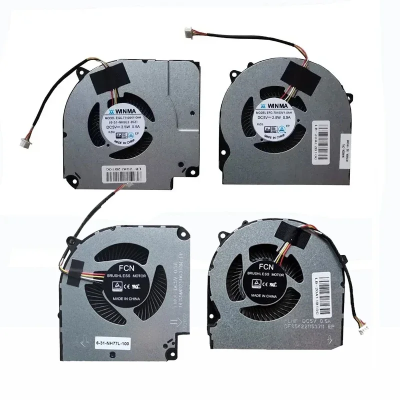 Новый оригинальный кулер для ноутбука охлаждающий вентилятор процессора и