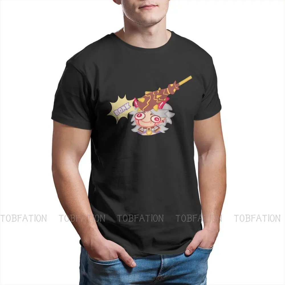 

Arataki Itto BONK Men TShirt Genshin Impact Game Crewneck Short Sleeve Fabric T Shirt Funny High Quality Gift Idea