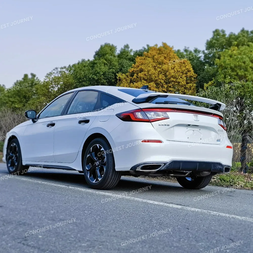 Фото Для Honda Civic Hatchback 2021-2025: Задний спойлер в стиле Mugen (версия) |   OEM-стабилизатор заднего крыла, легкий, из АБС-пластика, для авто №4