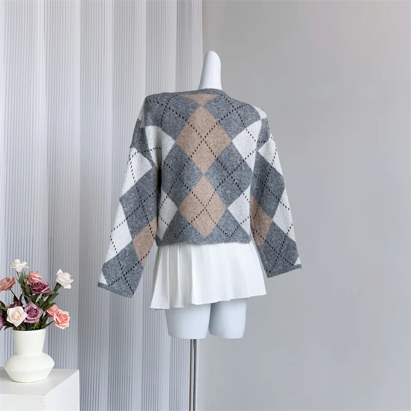 [ZOCI] Французский свитер осень 20224 стиль высококачественный очень красивый