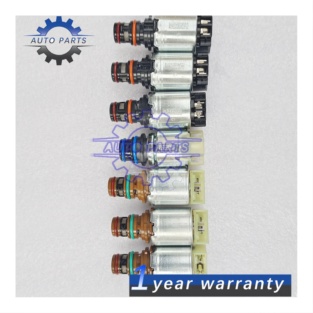 100% новый 7-компонентный комплект электромагнитных клапанов трансмиссии первого