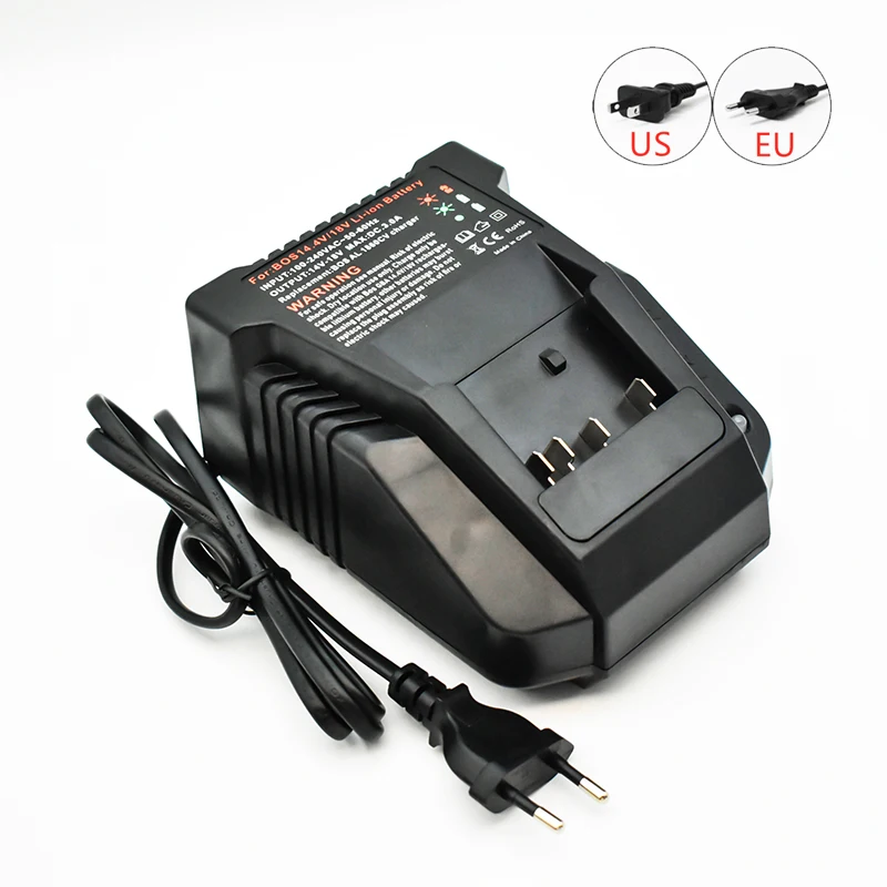 

NEW 18V Battery 18.0Ah for Bosch Electric Drill 18V Rechargeable Li-ion Battery BAT609, BAT609G, BAT618, BAT618G, BAT614+Charger