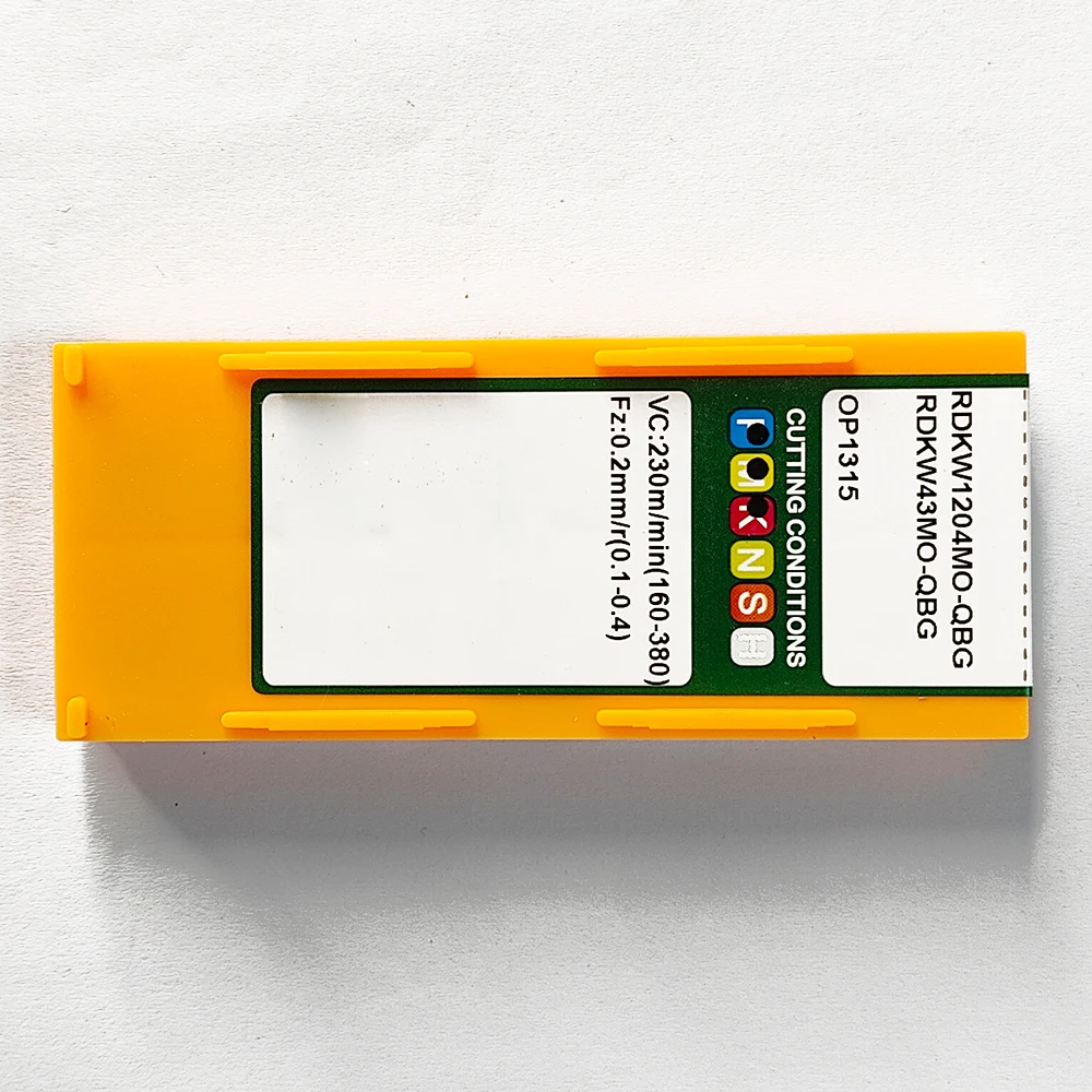 HUAZHICHUN RDKW1204MO-QBG OP1315 твердосплавные пластины фрезы лезвие