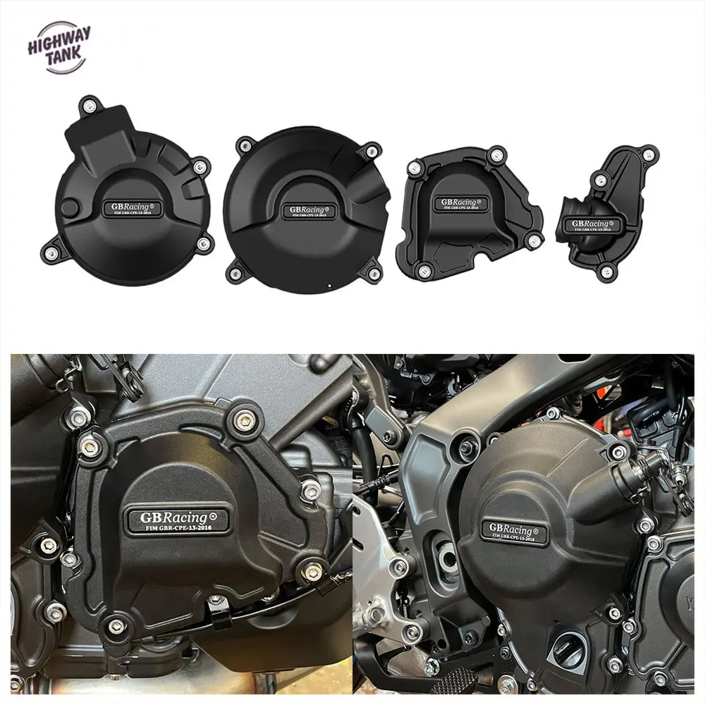 

Motorcycle Engine Cover Protection Set for Gbracing for Yamaha FZ-09 MT-09 Tracer 900 Scrambler 2021-2023