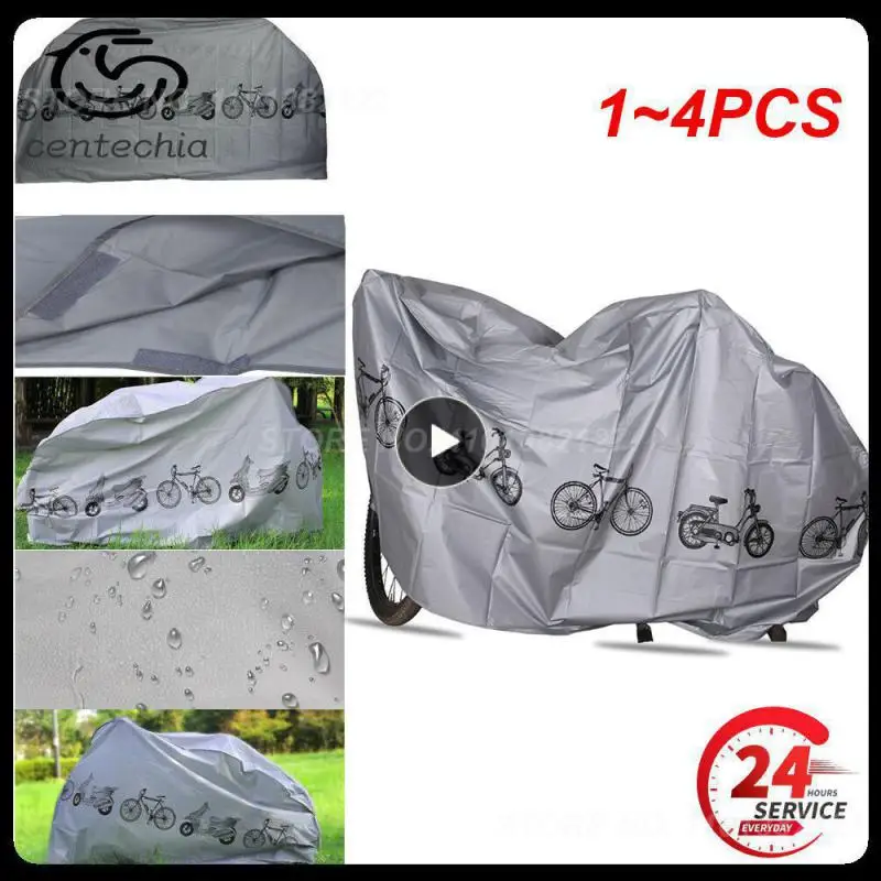 

1~4PCS Outdoor UV Protector MTB Bike Case Motorcycle Covers Tarpaulin Cover Cloth Waterproof Rain Case Tent