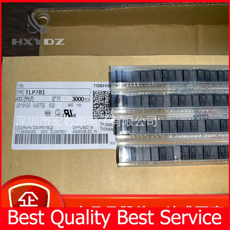 

TOSHIBA TLP781(YH,F) Optocoupler New Original Authentic 1333+16+