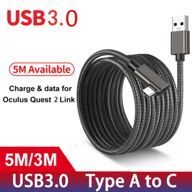

Кабель быстрой зарядки для Oculus Quest 2, 5 м, USB 3,0