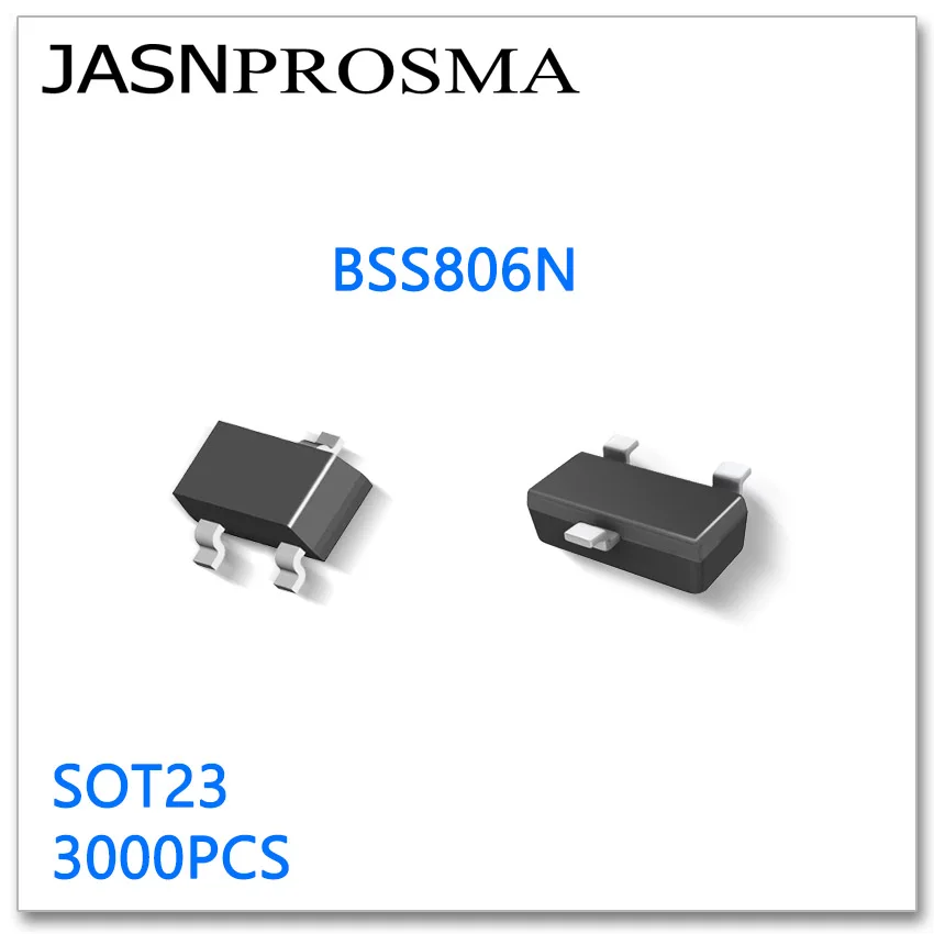 JASNPROSMA BSS806N SOT23 3000 шт. N-канальный 20 В Высокое качество Сделано в Китае BSS BSS806