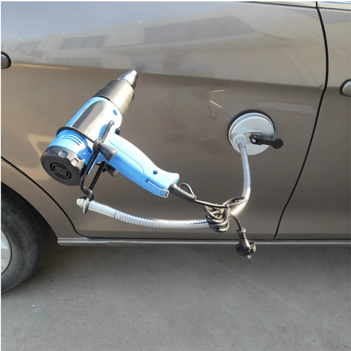 

Присоска для ремонта вмятин в автомобиле, Универсальный Регулируемый кронштейн из листового металла