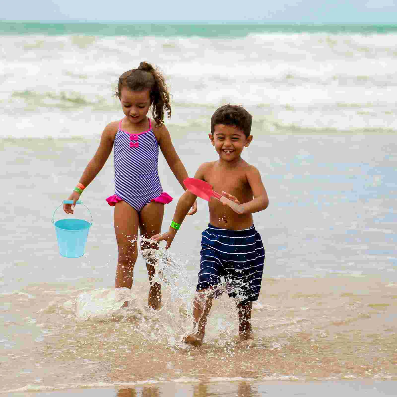 4 шт. садовое жестяное ведро детская игрушка для песка пляжа детские игрушки