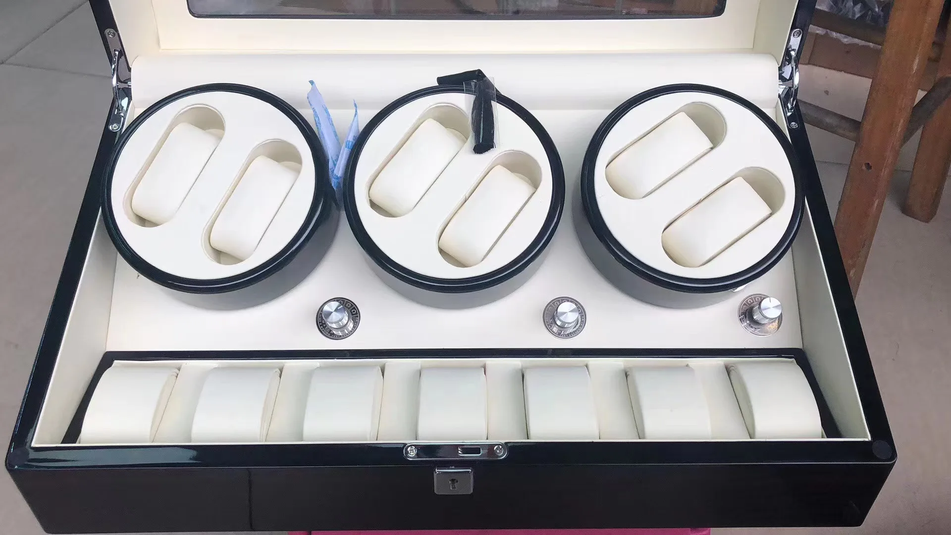 Красивая коробка для часов безопасная выставочная ювелирных изделий из