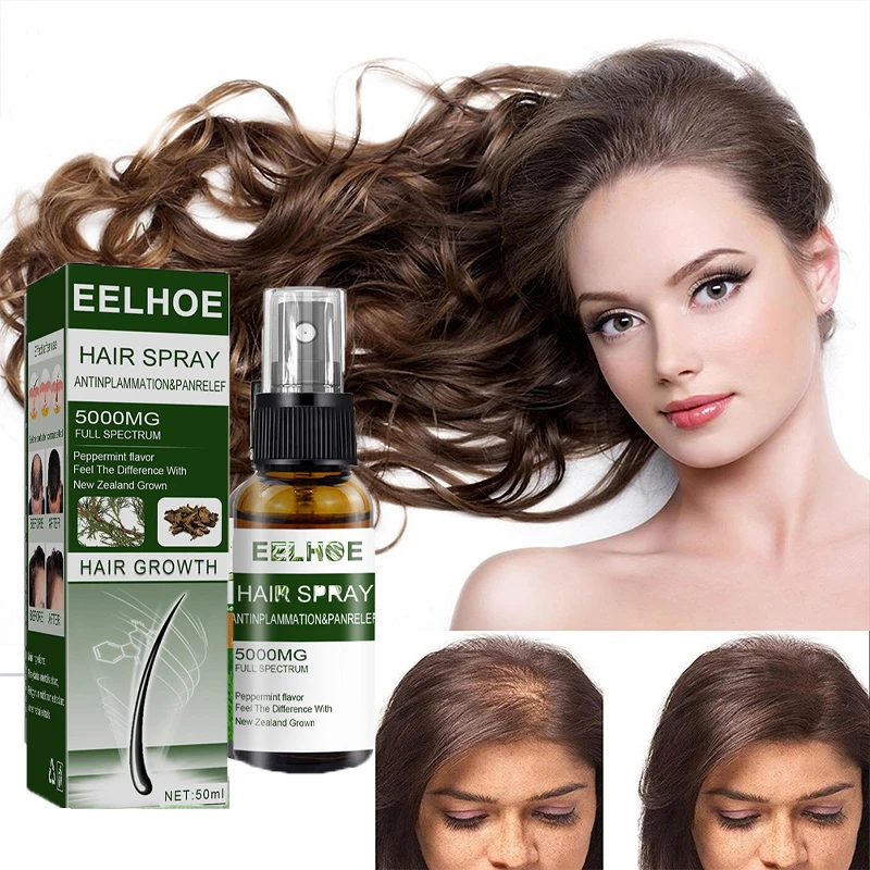

EELHOE Dense Hair Spray Dense Strong Deautiful Hair Strengthen Hair Root Prevent Hair Loss Fix Hair Care Moisturize Compact