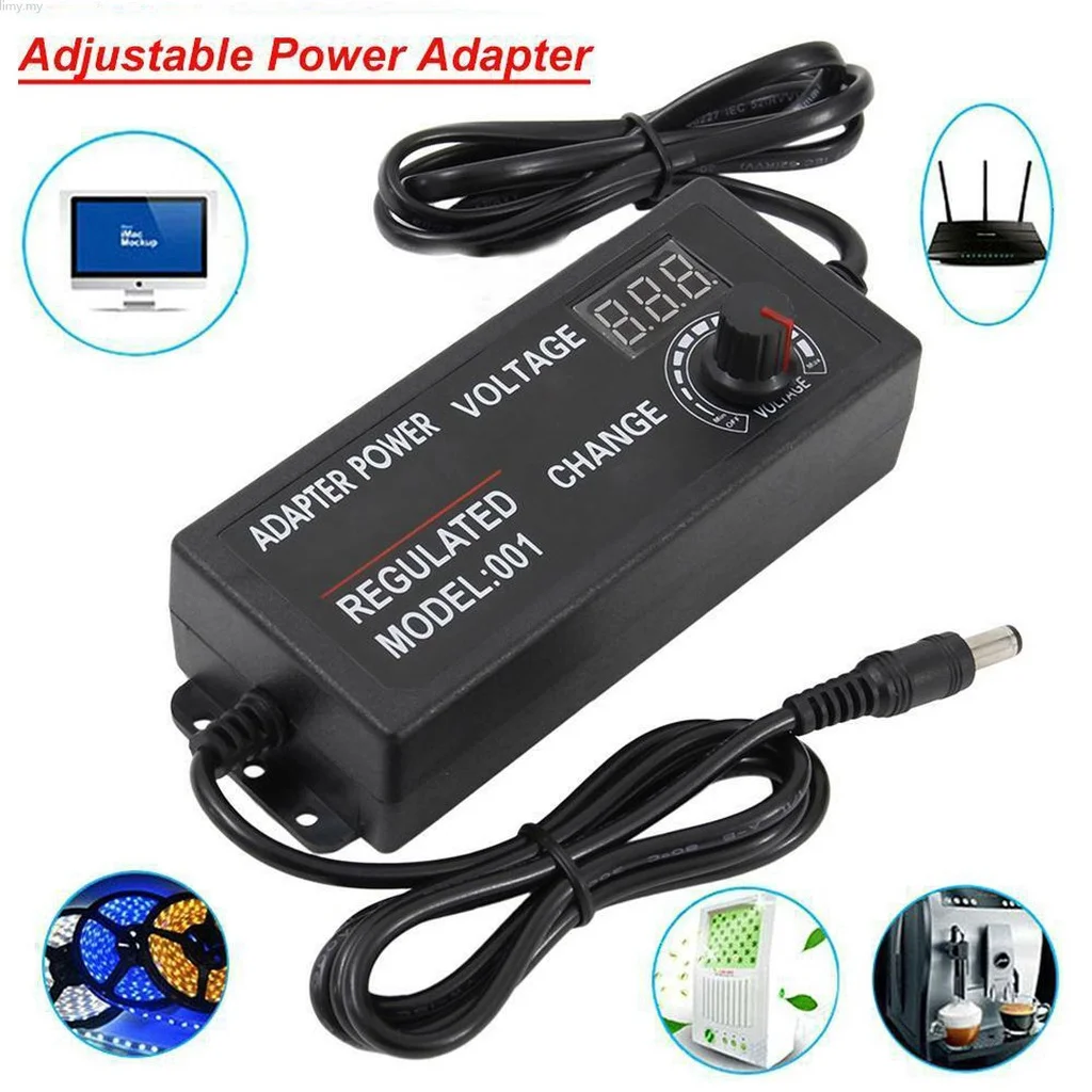 

Various AC-DC Source 220V 110V Adjustable Power Supply 12V 24V Adapter 5V Display Screen 3V-24V 1V-24V 3V-12V 9V-24V 1A 2A 3A 5A