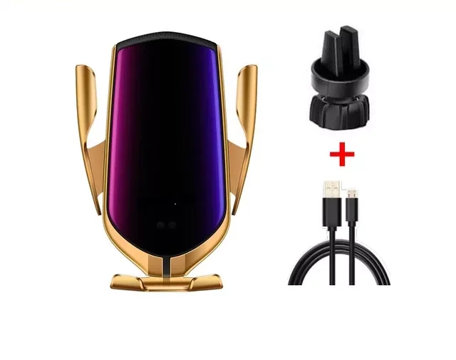 

NEW2023 Wireless Car Charger Infrared Sensor Clamping Wireless Charging Wireless Charger For