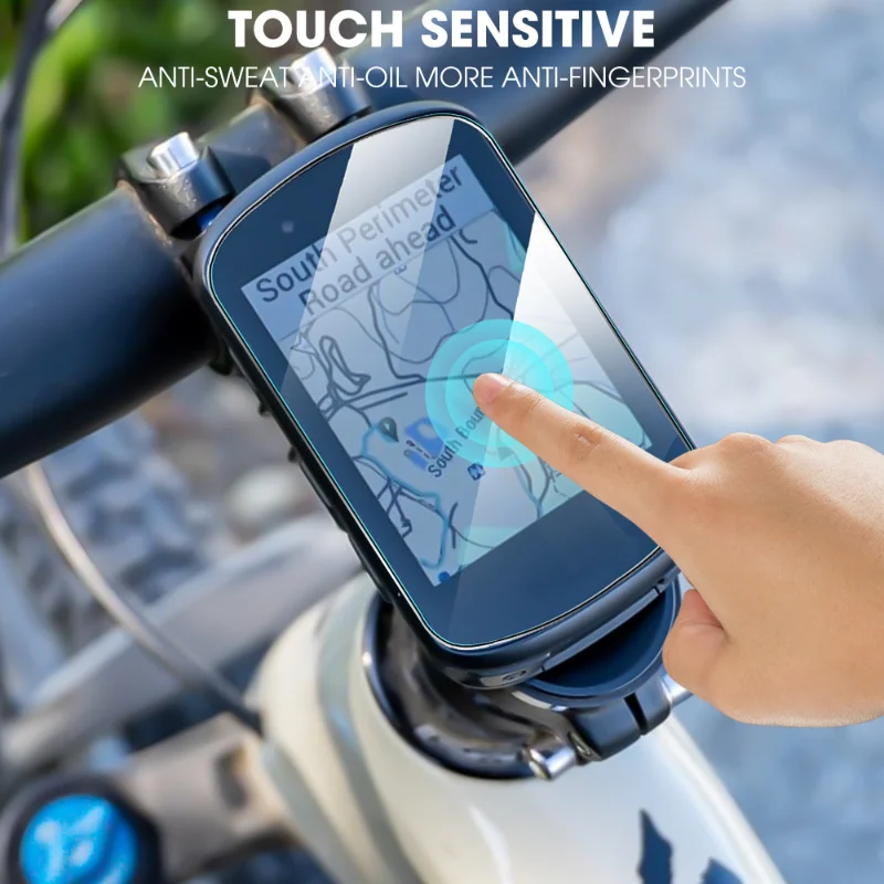 Tempered Glass for Garmin Edge 540 840 Bike Stopwatch Film Screen Protector Anti-scratch Ultra-HD Protective Films Accessories