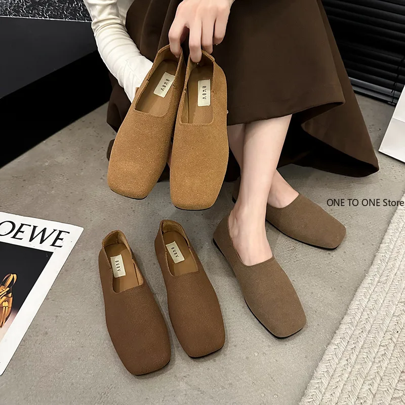 Женская обувь 2024 повседневные женские кроссовки с квадратным носком и