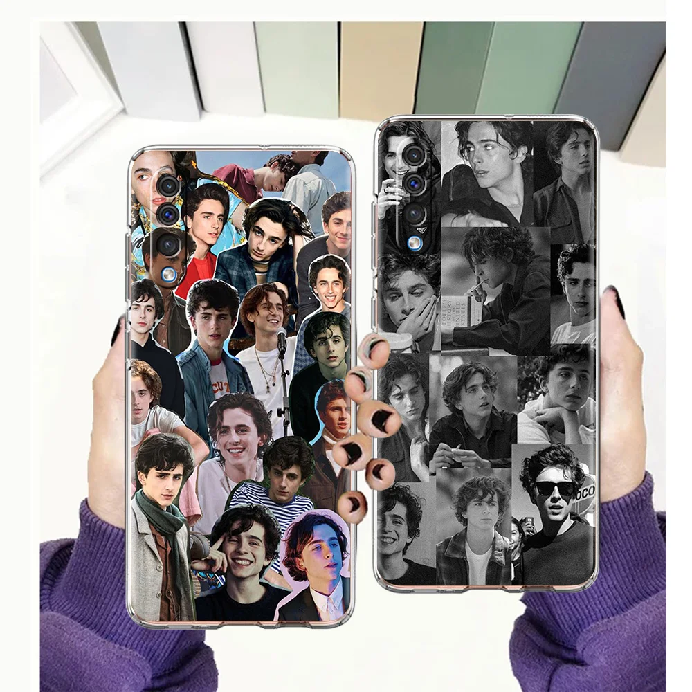 

Timothee Chalamet Transparent Phone Case for Samsung Galaxy A12 A02 A03S A50 A70 A10 A10S A20 A30 A40 4G Luxury Soft Cover Coque
