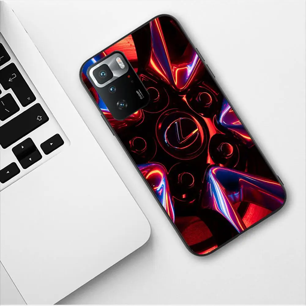 Lexus Sports Car Logo Phone Case For Redmi 9 9A 7A 10 8A 10A 8 Note 11 10S 7 11S Plus POCO X3 Pro Luxury Design Fashion Covers