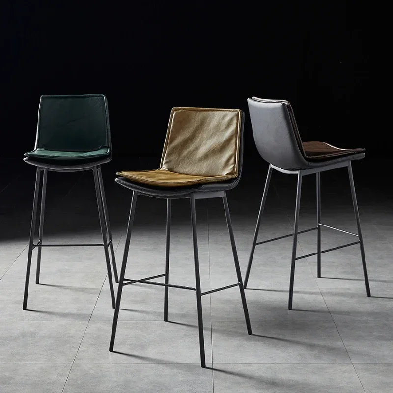 Дизайнерский стул для дома бара металлические стулья высокие кухонные
