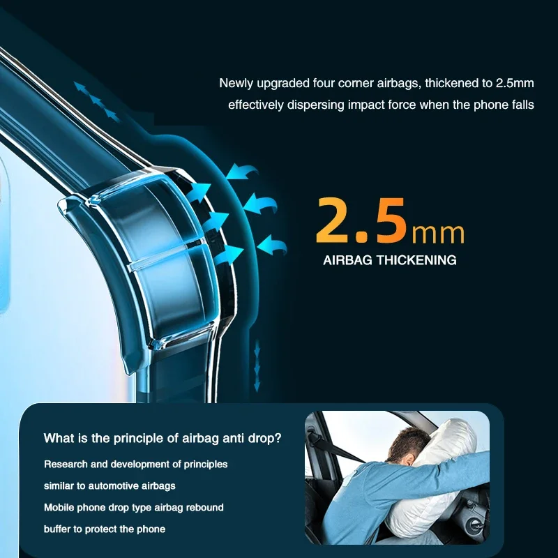 Силиконовый чехол для мобильного телефона с подушкой безопасности OPPO Realme GT Neo6 Neo 6