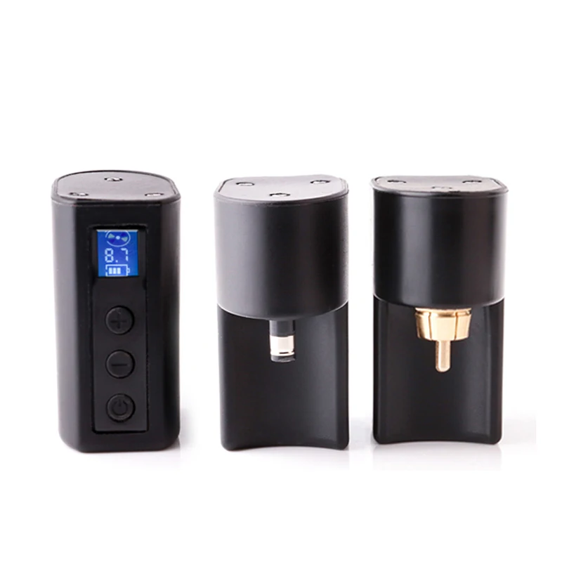 

Mini Wireless Tattoo Power Supply Tattoo Battery Pack Power Supply for Professional Tattoo Machine Pen Supplies DC RCA Interface