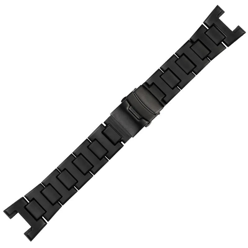 Strap accessories for Casio PROTREK mountaineering series PRW-7000/7000FC outdoor plastic steel watch band men's black