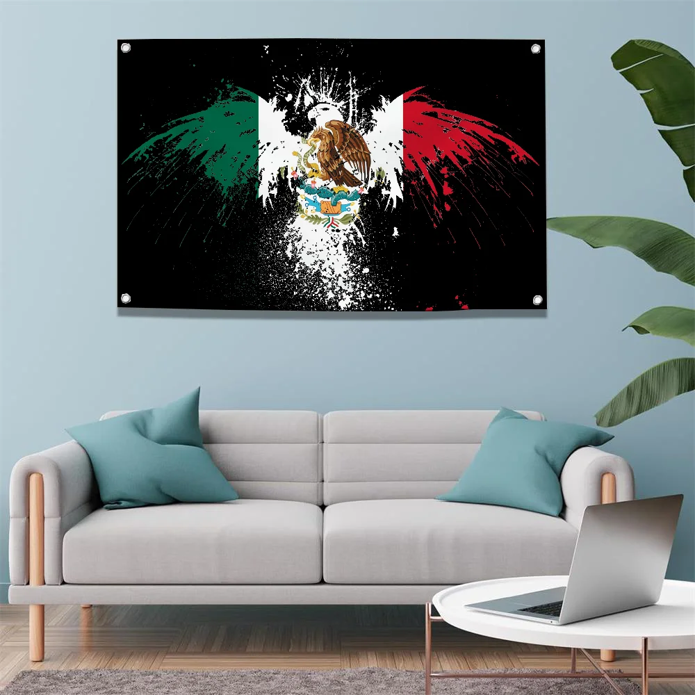 Мексиканский флаг Тигровый бальзам Оригинальная подкладка для рождественских