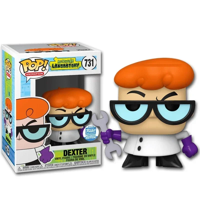 Новая анимация Funko Pop Dexter 731 # Лабораторная виниловая фигурка ограниченная серия