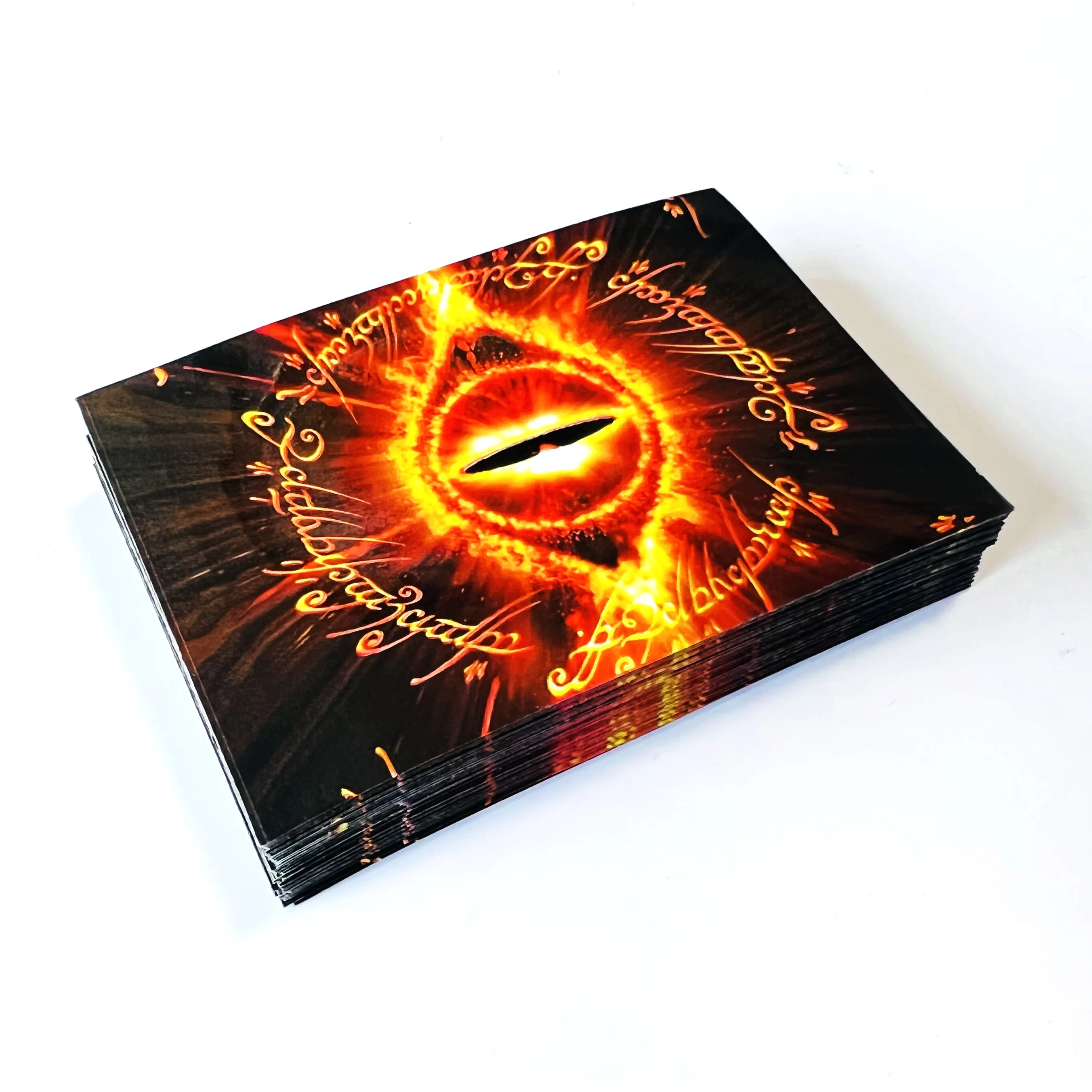 60 PCS/BAG TCG Eye of the Ring Anime Double Sleeved Cards Sleeves For Trading Cards Mage Cards Shield Color Magic MTG/YGO/CFV
