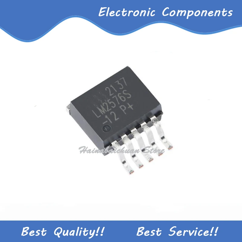 

10 шт./партия, задняя панель LM2576S-12 TO263-5