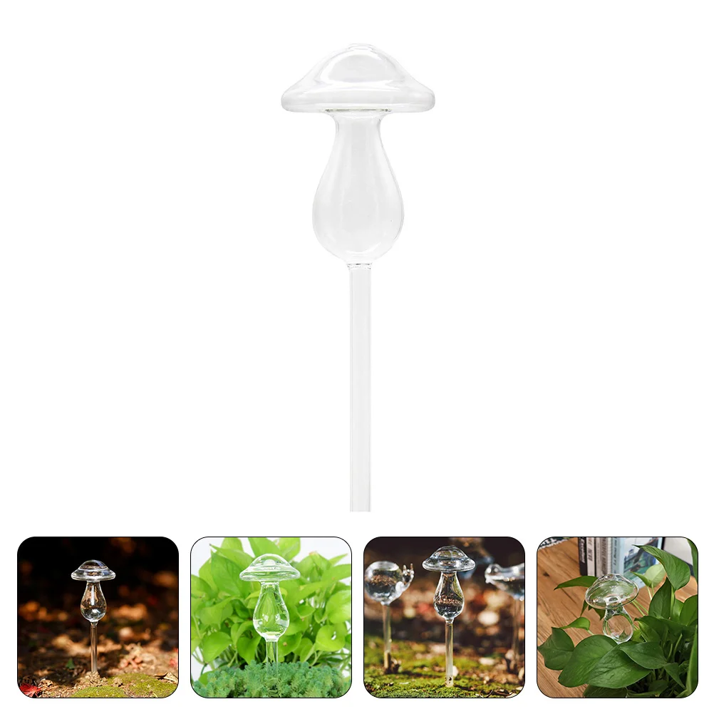 

2pcs Mushroom Watering Vacation Watering System Watering Spikes