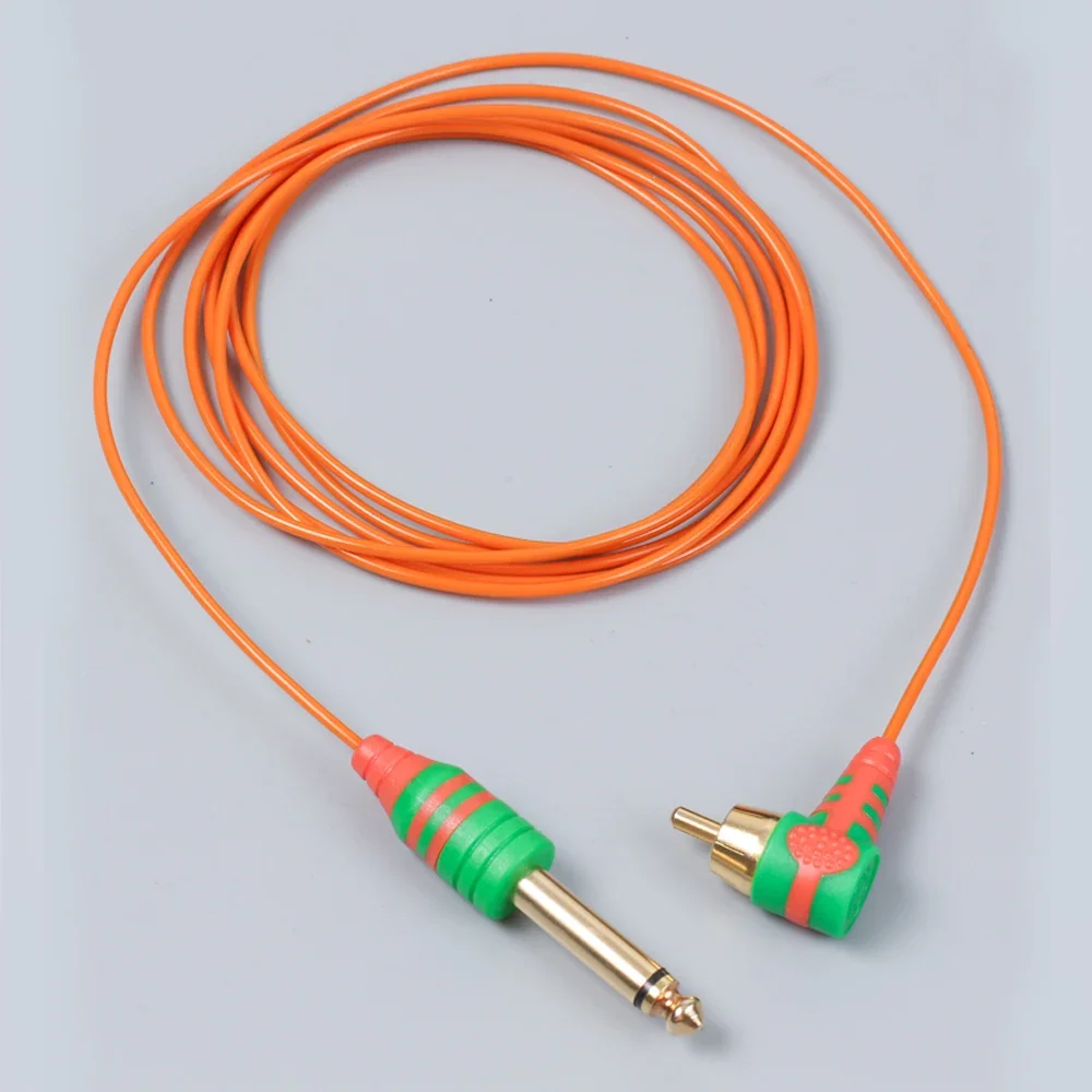 

Силиконовый шнур RCA для тату, резиновый шнур для тату-машинки, провод для тату, источник питания, 2 м