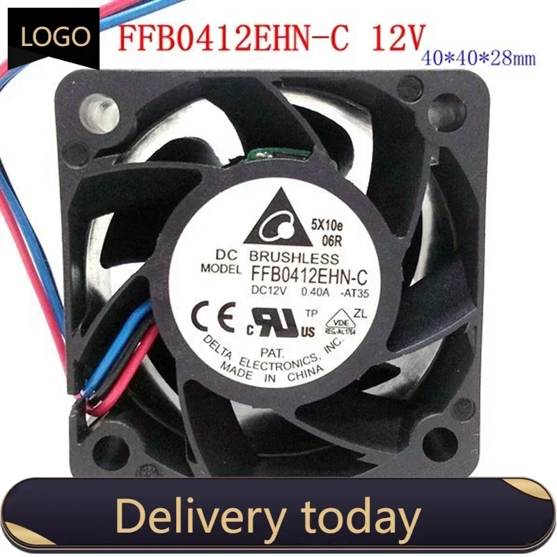 4028 40 мм 40*40*28 серверный вентилятор большой мощности DC12V 0 4A 1U 2U охлаждающий