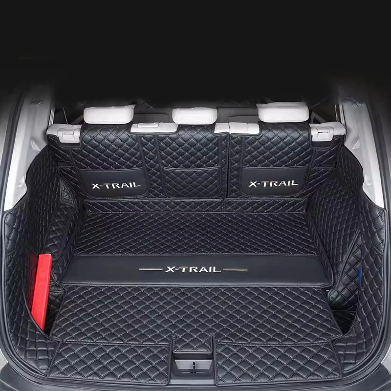 

Car trunk mat for Nissan X-TRAIL T33 e-POWER 2023 Rear Boot Liner Trunk Cargo Mat Tray Floor Carpet Mud Pad Protector 5 seats
