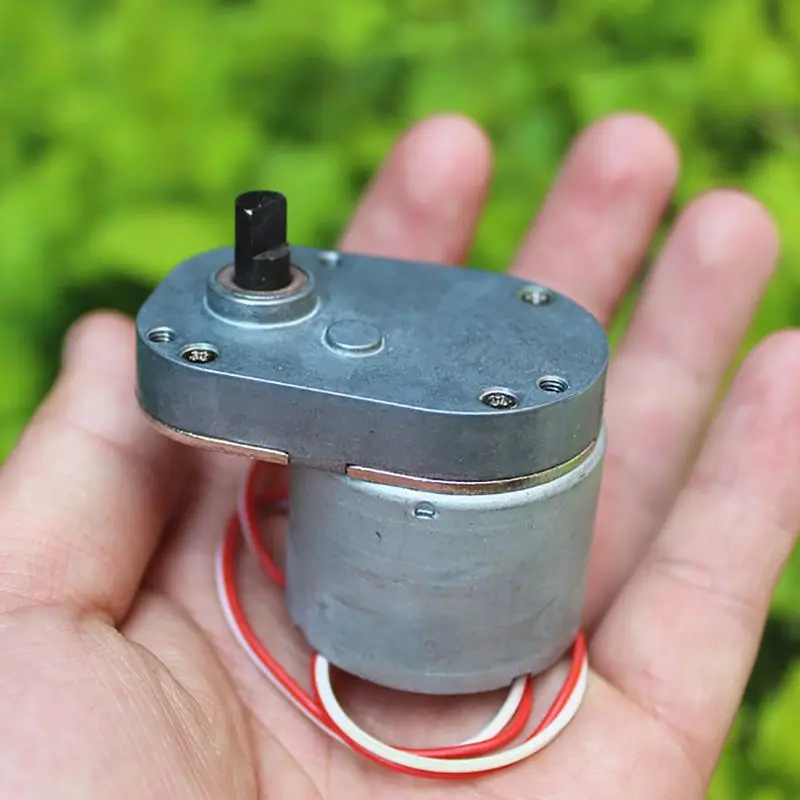 

Цельнометаллический редуктор двигателя постоянного тока 5-12В