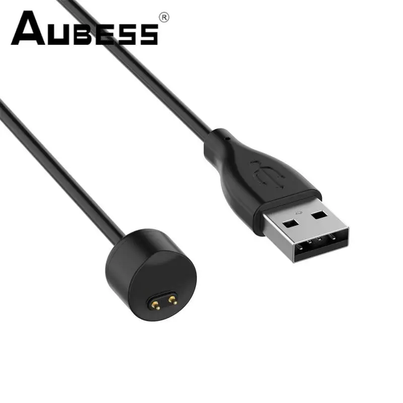 Wire Cable Black Magnetic Suitable Usb Charger High-quality For Xiaomi Mi Band 5/6-black Data Cable 5v Durable Charging Cable