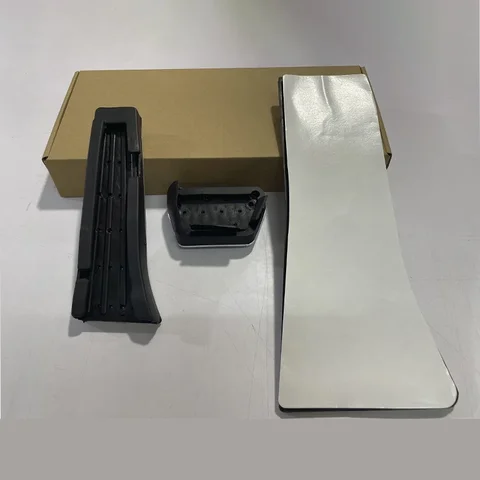 Автомобильные аксессуары для BMW X5 X6 E70 E71 E72 F15 F16 F85 F86, алюминиевая подставка для ног, педаль акселератора, тормозные педали, противоскользящие накладки