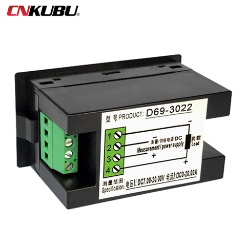 Цифровой измеритель тока CNKEBU 12-600В 0-20/50/100А