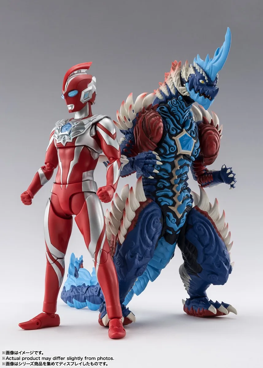 Фото Оригинальная фигурка Bandai Shfiguarts Rekiness, аниме-модель Ультрамена Омега, в коробке, игрушка, подарок №2