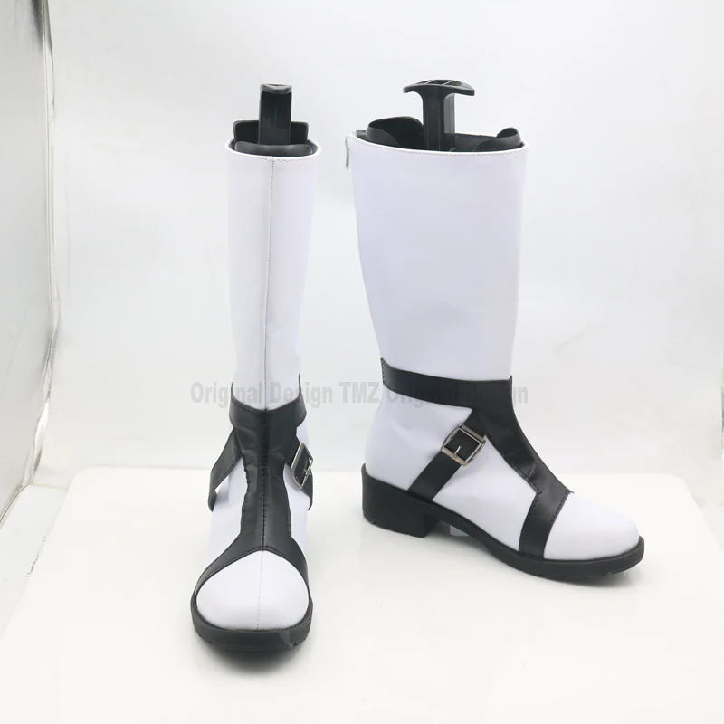 

Белые туфли для косплея JJoJo's bпутри Приключения Гидо миста, сапоги для Хэллоуина, вечеринки, костюмы для косплея, аксессуары