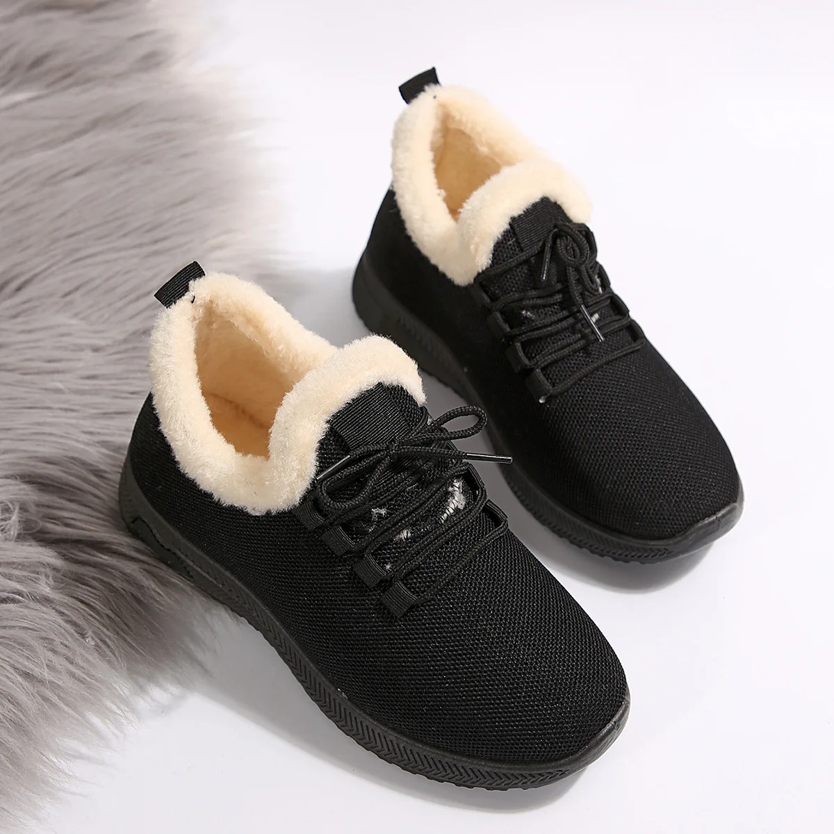 2024 новая хлопковая теплая рабочая мягкая подошва спортивная обувь для бега