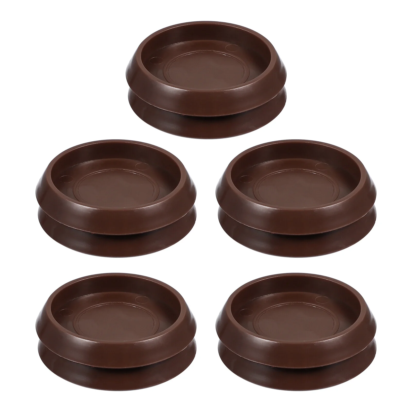 

10 Pcs Caster Cup Anti Slide Furniture Pads Silicone Coasters Carpet Round Area Rugs Piano Cups Sofa Chairs