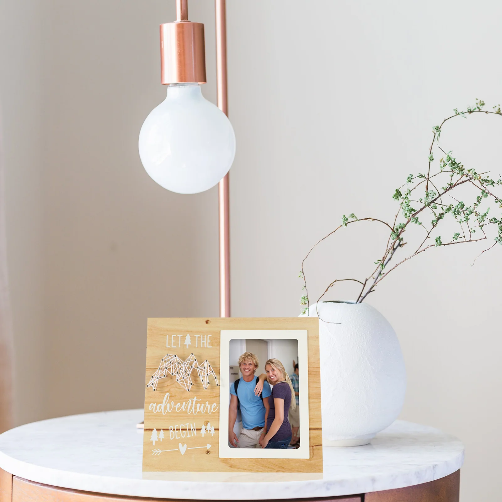 

Деревянная фоторамка «сделай сам», рамки для картин, держатель дисплея для настольной спальни