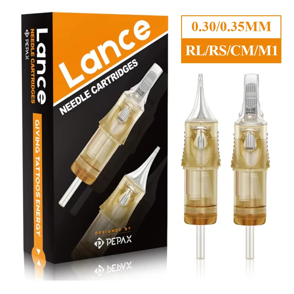 20 шт. PEPAX LANCE иглы для татуировки картриджи одноразовые стерилизованные