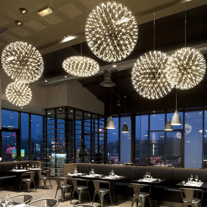 Новинка 2024 подвеска в стиле лофт с искровым шариком искусственная Подвеска из
