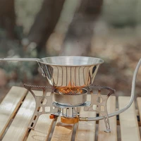 2022 outdoor 304 stainless steel folding cup camping tableware picnic wide mouth tea cup sheila bowl mountaineering water cup