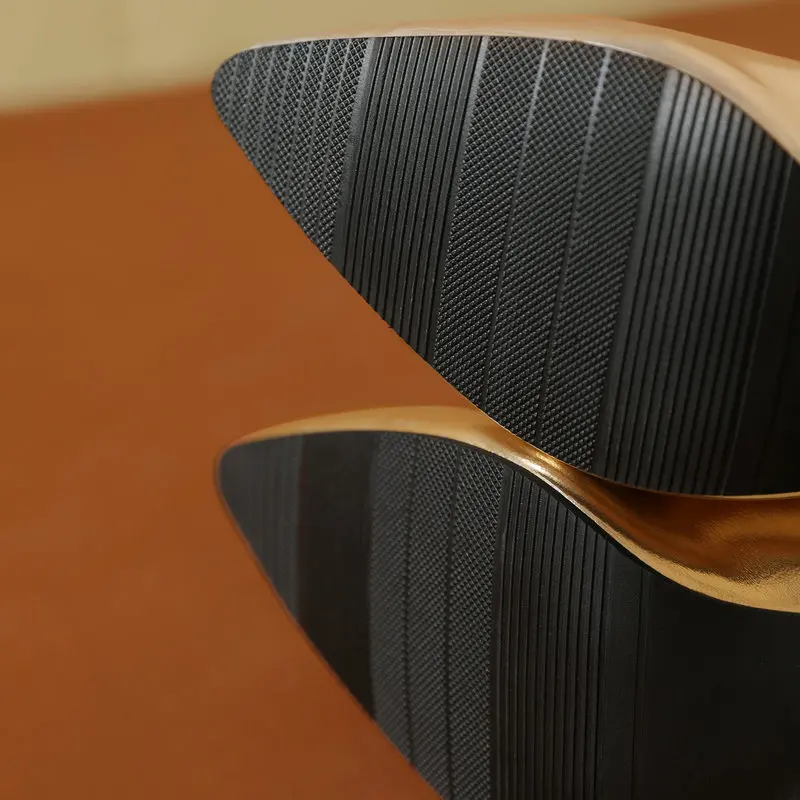 Женские ботинки с напуском золотого серебряного цвета мягкие ботильоны из