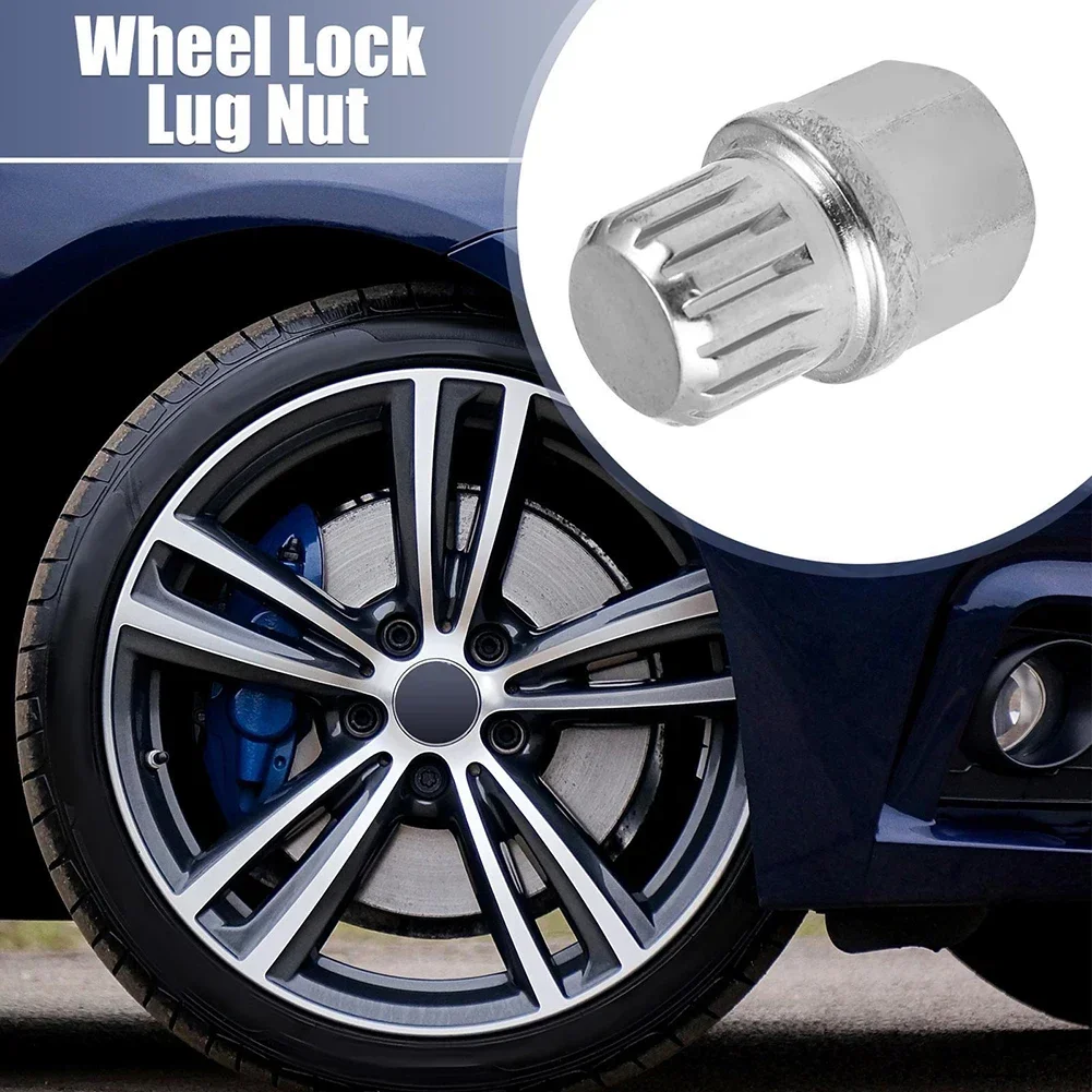 Сталь 11/15PT Твердая автоматическая противоугонная стопорная гайка для колес Это