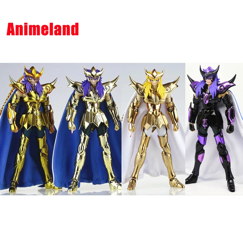 JM.MST Saint Seiya Myth Cloth EXM/EX Metal Scorpio Milo With Phoenix Ikki Head 24K/OCE/Dark Knights of the Zodiac Action Figure