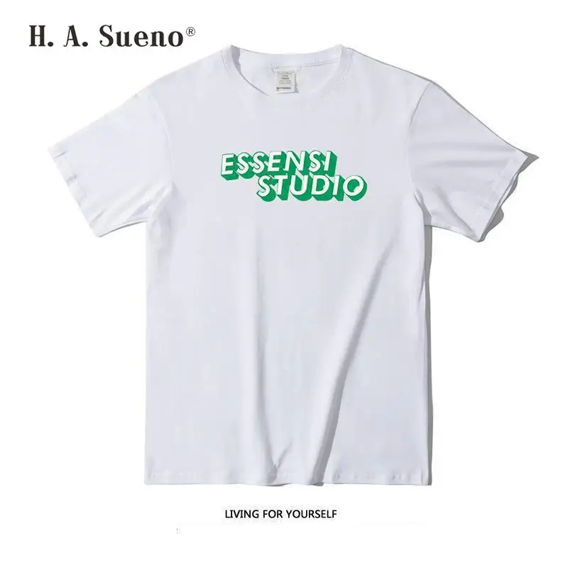 

Футболка мужская хлопковая с коротким рукавом, модная брендовая Свободная рубашка с принтом надписи, в стиле хип-хоп, на лето